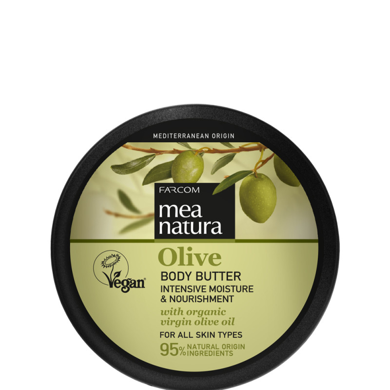 Крем-масло для тела с оливой Mea Natura Olive