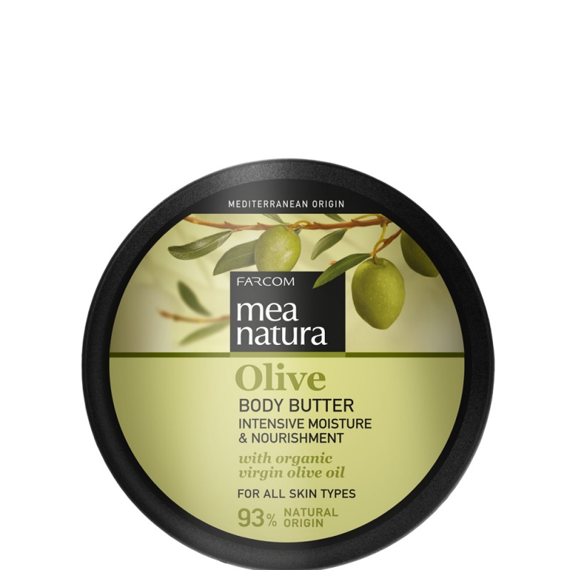 Крем-масло для тела с оливой Mea Natura Olive